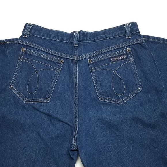 VINTAGE 90s Calvin Klein High Rise Bootcut Jeans - Picture 8 of 12